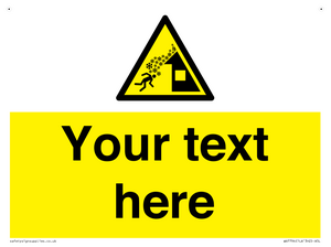 Custom warning roof avalanche